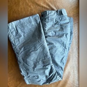 North Face Gray Dryvent Ski Pants